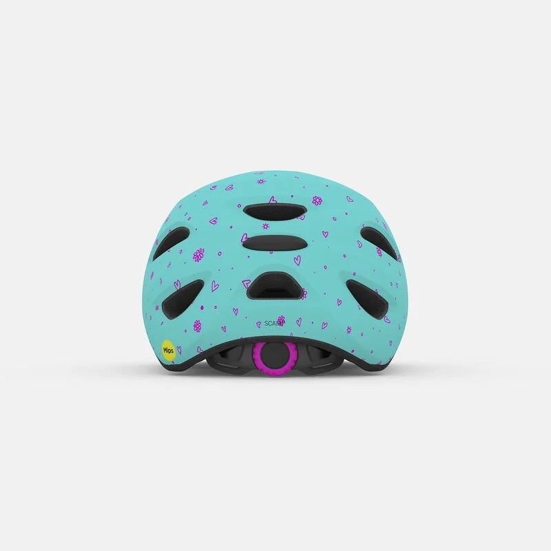 Giro Scamp MIPS Child Helmet - Matt Screaming Teal - Image 4