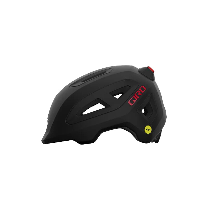 Giro Scamp MIPS II LED Child Helmet - Matt Black-Red - Image 2