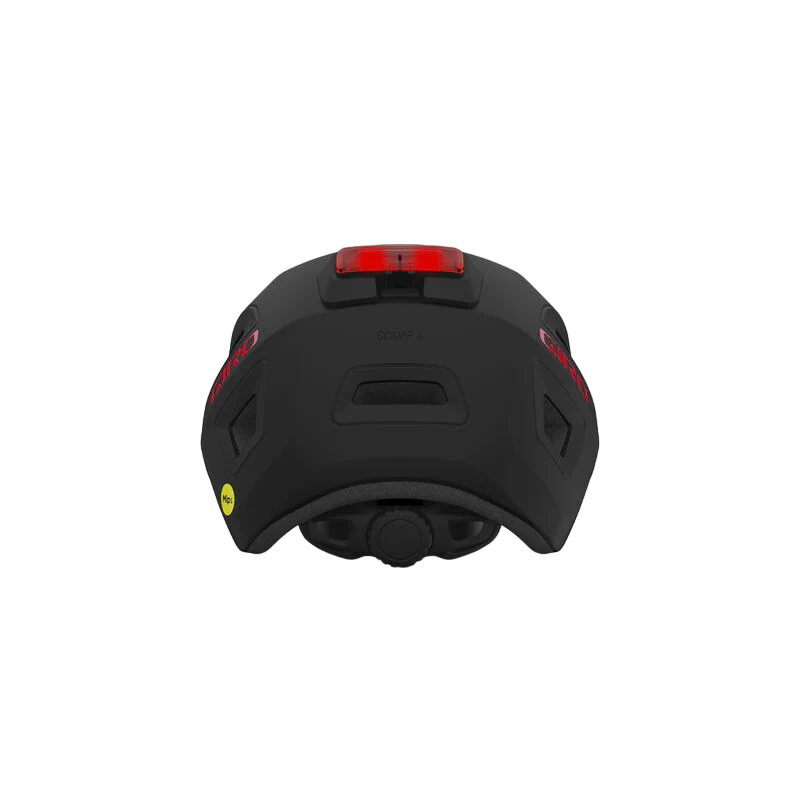 Giro Scamp MIPS II LED Child Helmet - Matt Black-Red - Image 3