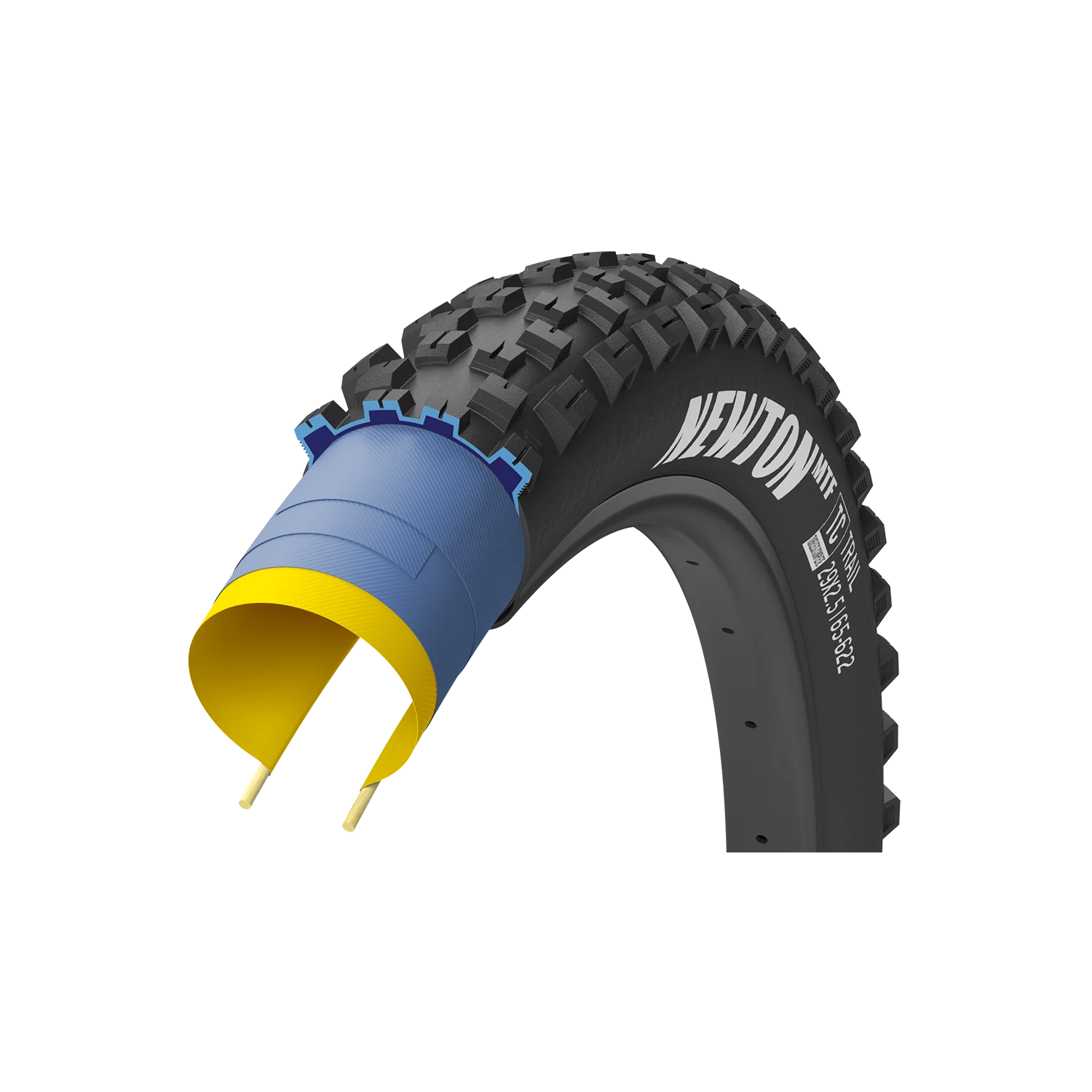 Goodyear Newton MTF Trail 29" Folding MTB Tire - Front