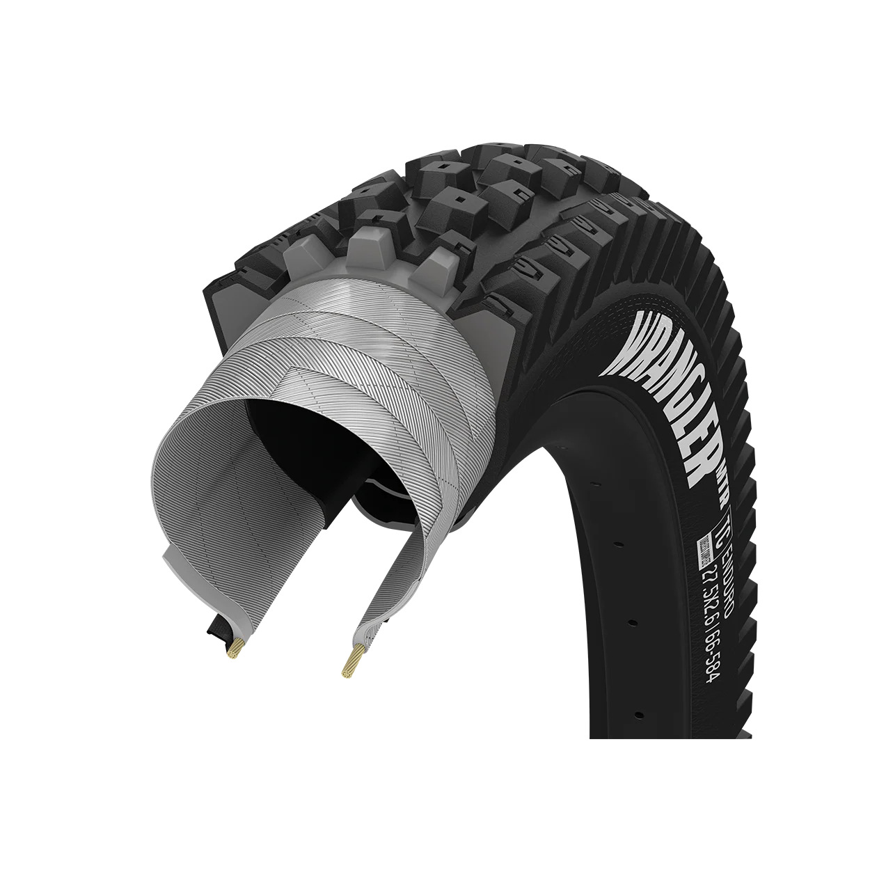 Goodyear Wrangler Enduro MTR 29" Folding MTB Tire - Rear
