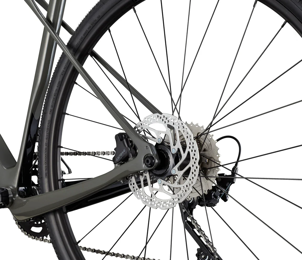 GT Bikes Grade Carbon Elite 700c - Gloss Wet Cement - 2024 - Image 9