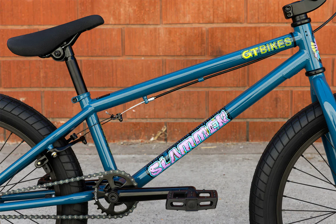 GT Bikes Slammer Dirtlip 20" BMX - Dusty Blue - 2025 - Image 4