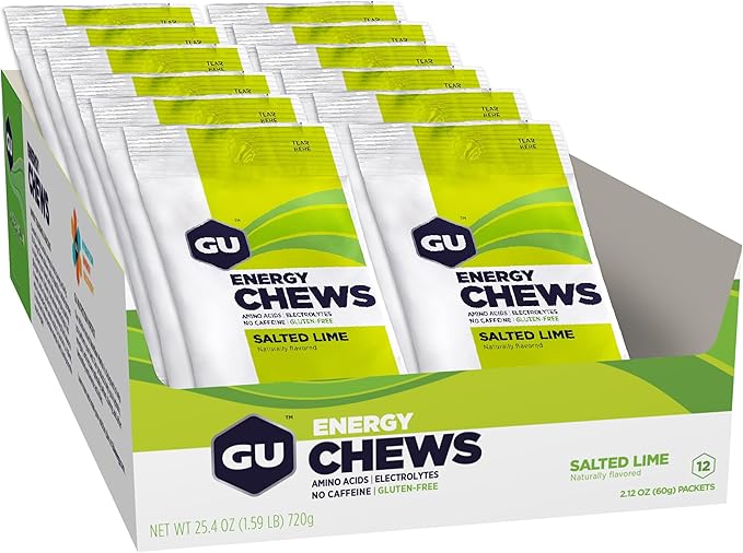 GU Energy Chews Double Serving Bag - Salted Lime - Image 2