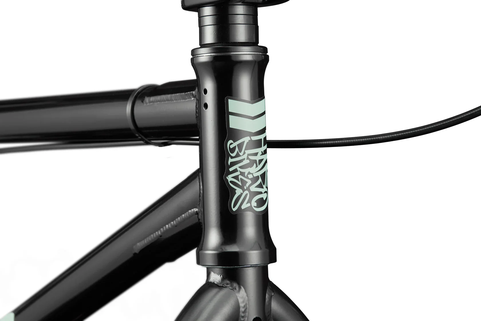 Haro Downtown 24" BMX - Semi-Gloss Black - Image 4