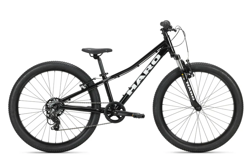 Haro Flightline 24" Kids Bike - Gloss Black