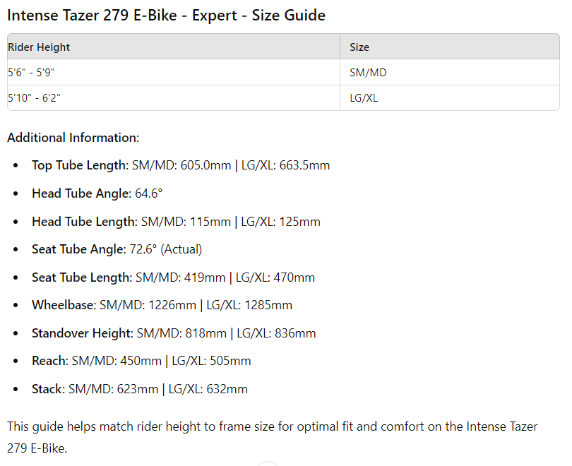 Intense Tazer 279 E-Bike - Expert - DVO - Tan - 2022 - Image 9