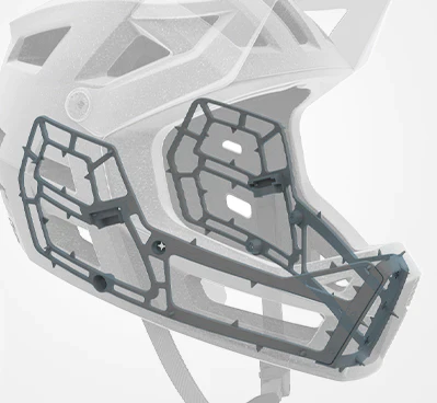 iXS Trigger Full Face Helmet - White - Image 7