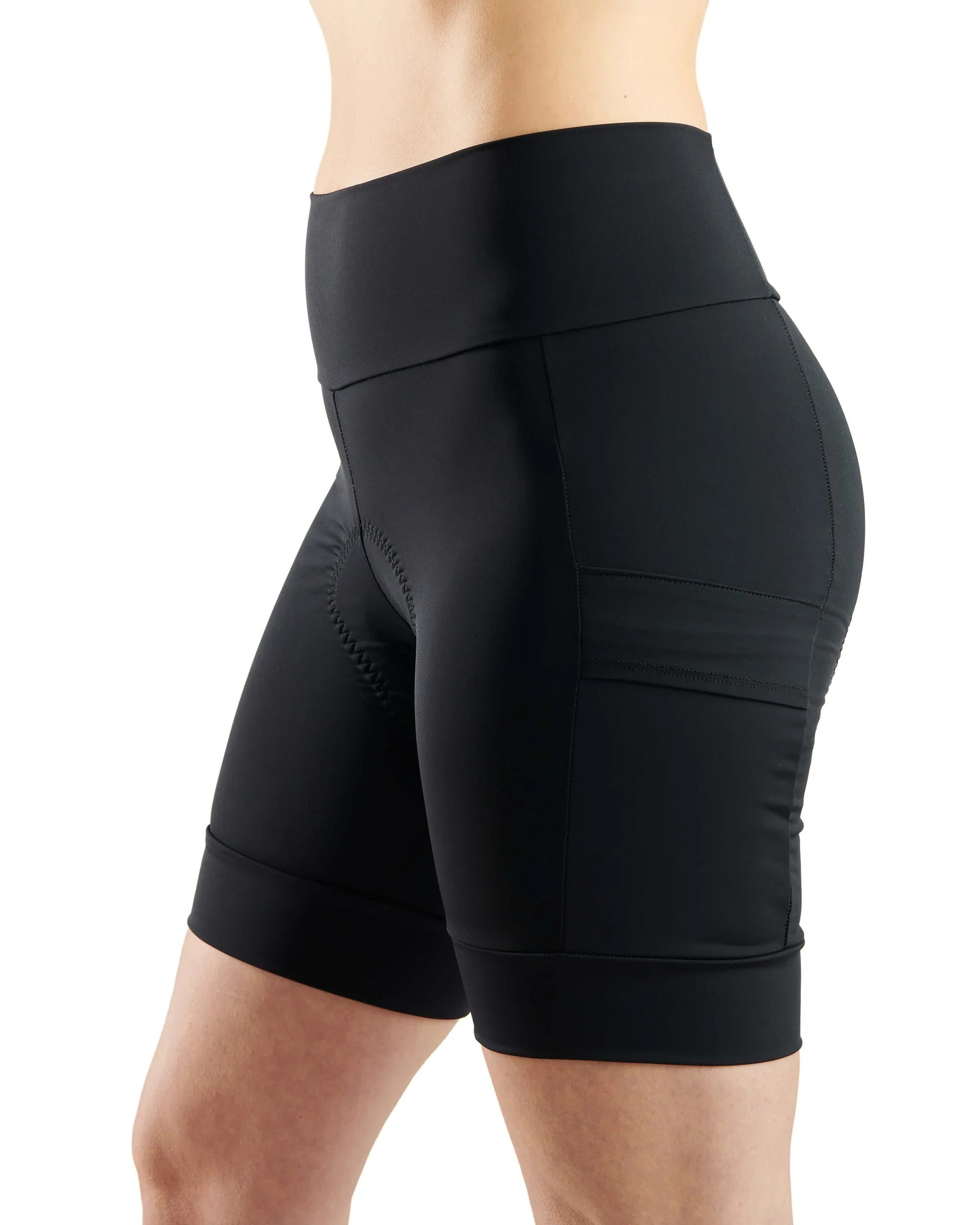 Kaden Apparel Como Chamois Short - Womens - Black - Image 2