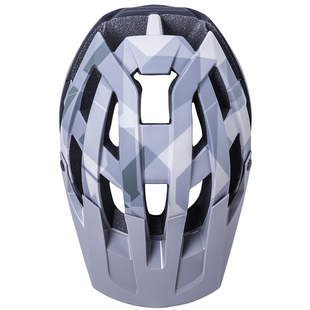 Kali Invader 2.0 Enduro Helmet - Camo Matt Gray-Black - Image 5