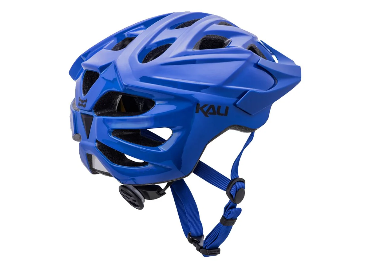 Kali Protectives Chakra Solo MTB Helmet - Solid Blue - Image 2