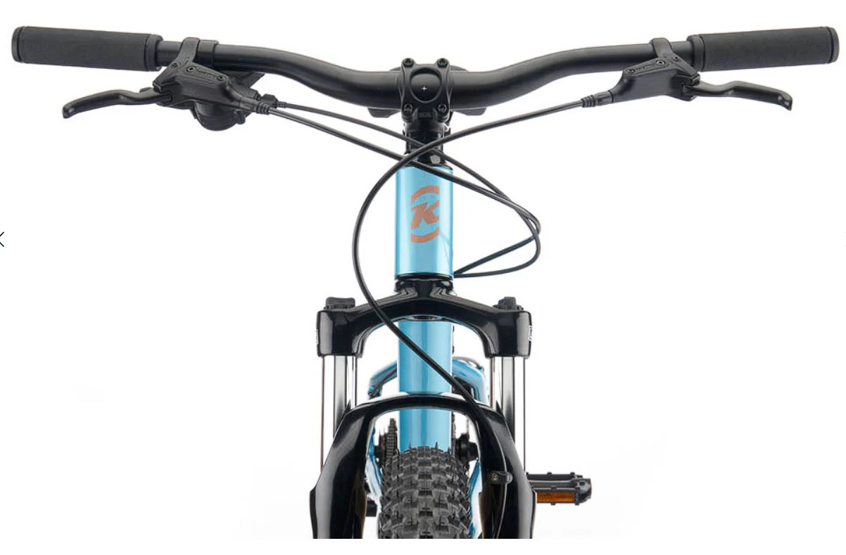 Kona Honzo 2-4 24" Kids Bike - Gloss Metallic Blue - 2023 - Image 7