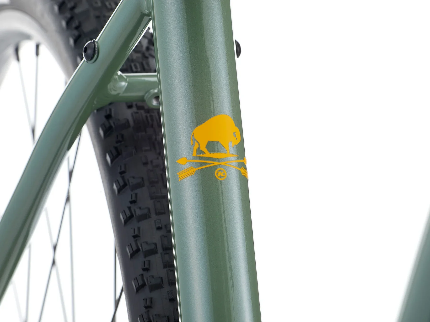 Kona Libre 700c Gravel Bike - Metallic Green - 2025 - Image 6