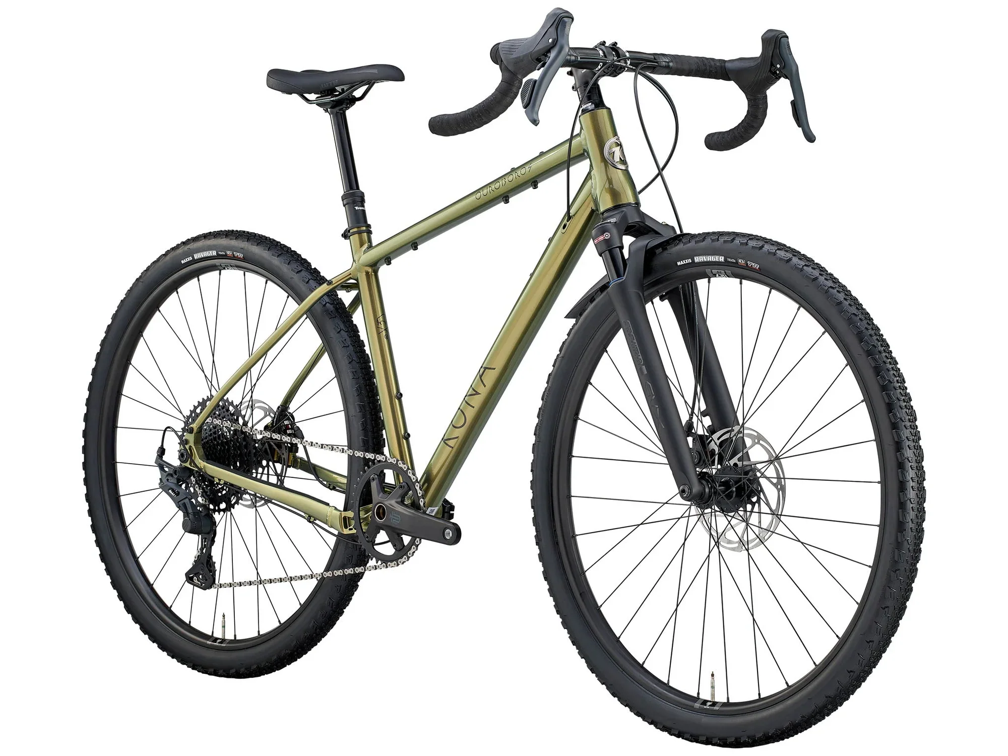 Kona Ouroboros 700c Gravel Bike - Turismo Olive - Image 2