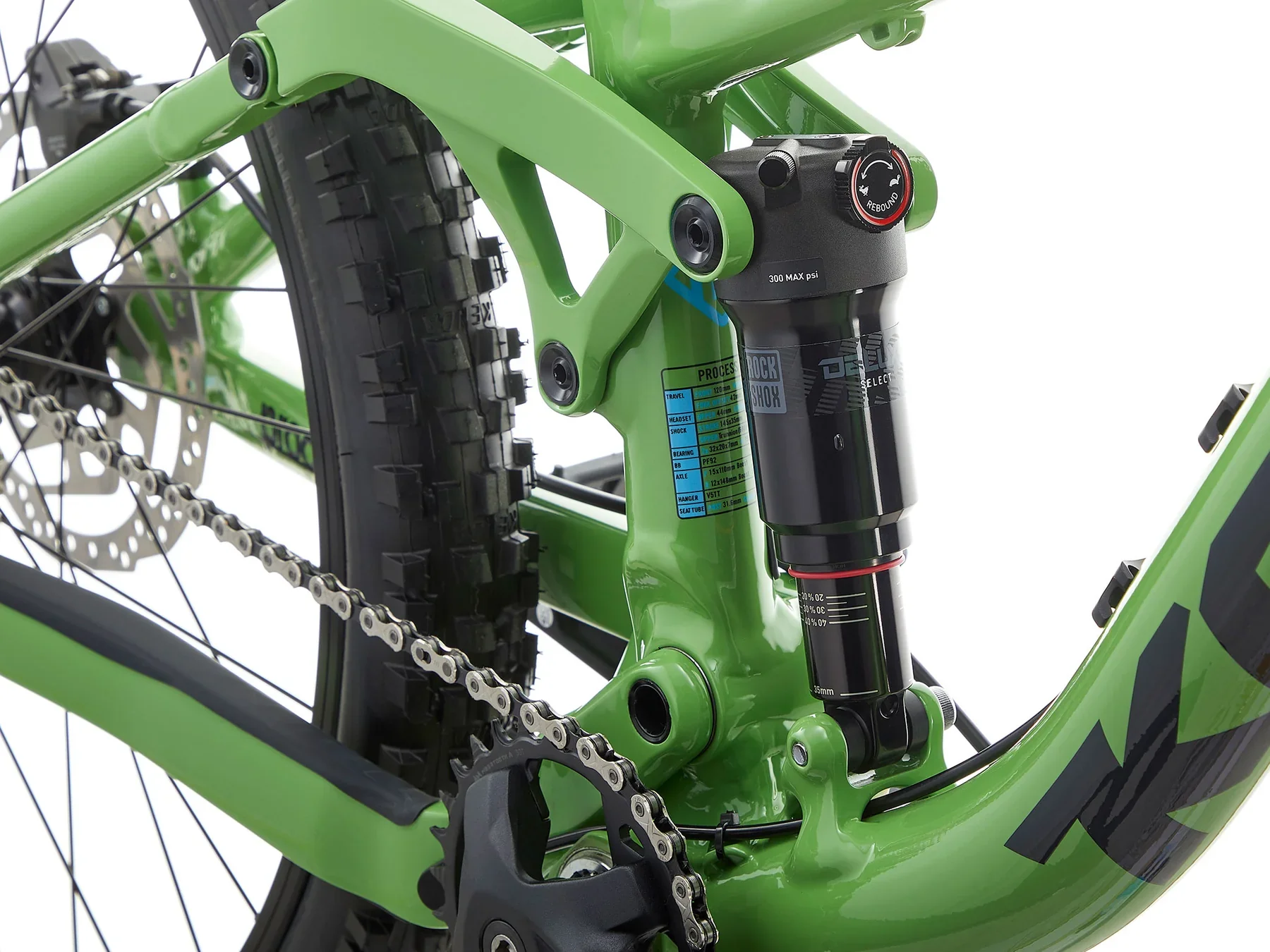 Kona Process 24" Kids Bike - Kiwi Green - 2025 - Image 7