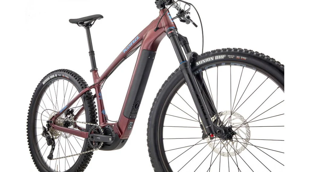 Kona Remote 29 E-Bike - Gloss Metallic Mauve - Image 3