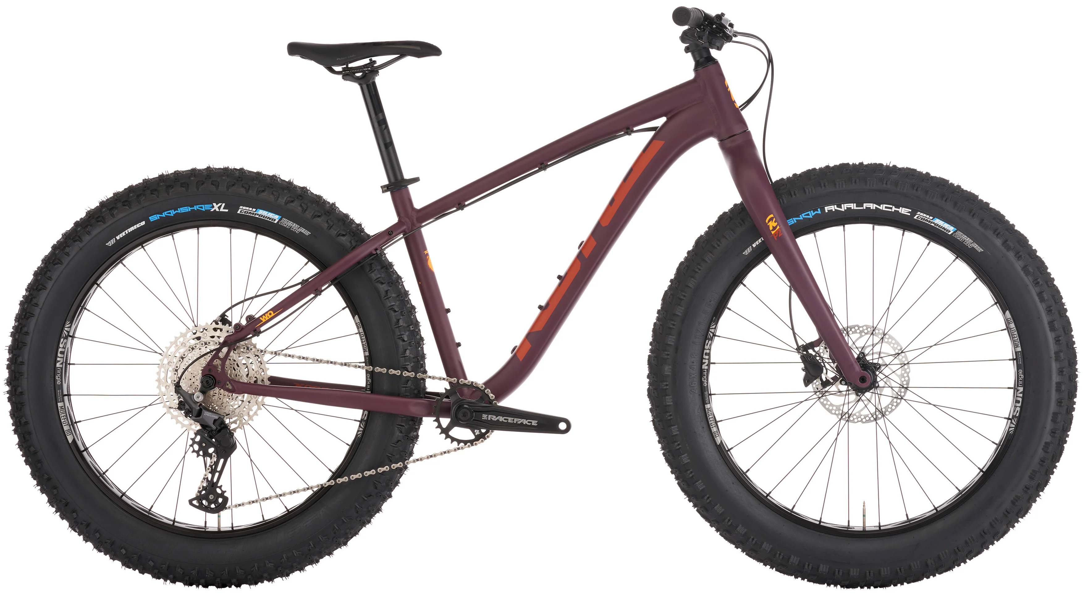 Kona WO 26 Fat Bike - Matt Plum