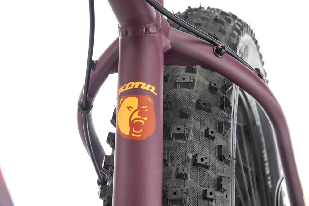 Kona WO 26 Fat Bike - Matt Plum - Image 6