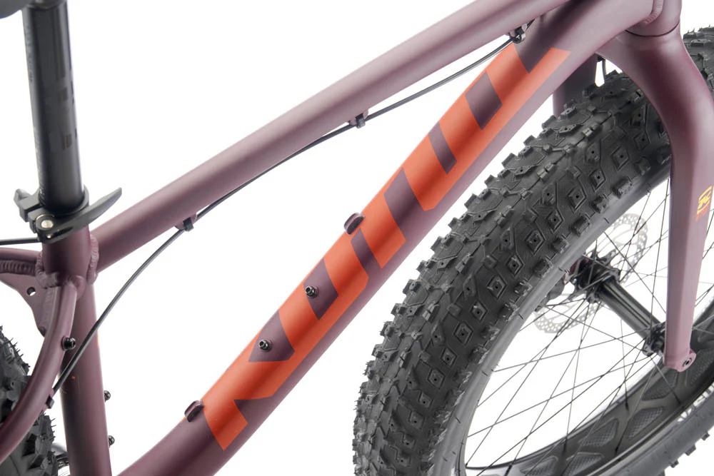 Kona WO 26 Fat Bike - Matt Plum - Image 9