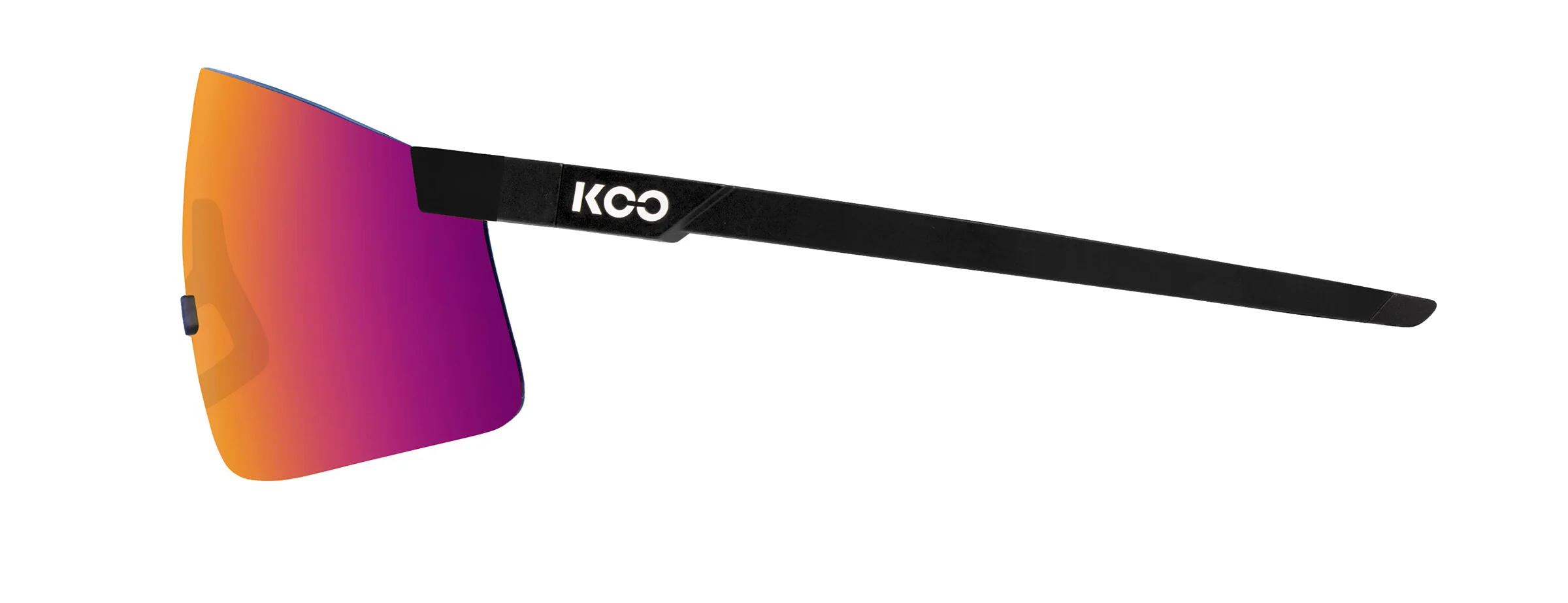 Koo Nova Sunglasses - Black Matt Fuchsia - Image 3