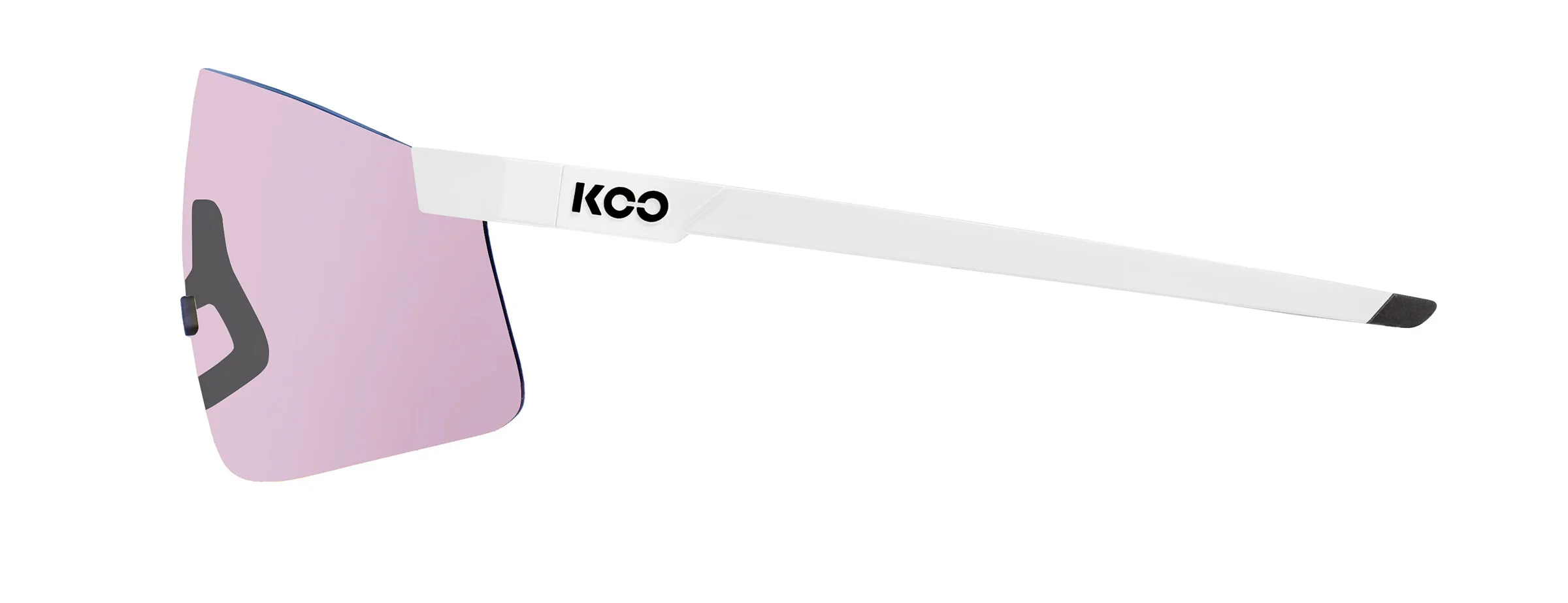 Koo Nova Sunglasses - White Matt-Photocromic Pink - Image 3