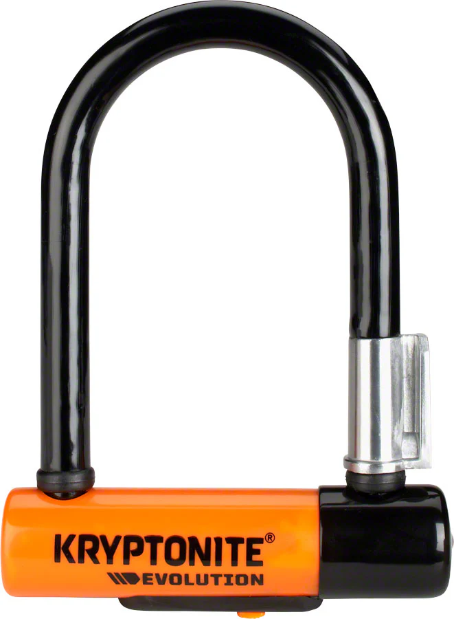 Kryptonite Evolution Series U-Lock - Keyed - Black-Orange - Image 3