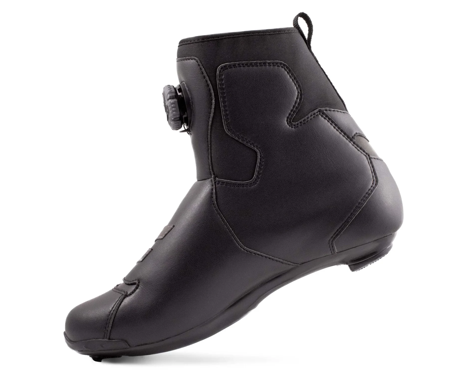 Lake CX146 SPD Winter Road Boot - Black-Black Reflective - Image 2