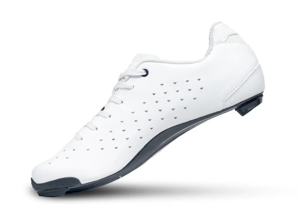 Lake CX21C Road Shoe - White Clarino - Image 3