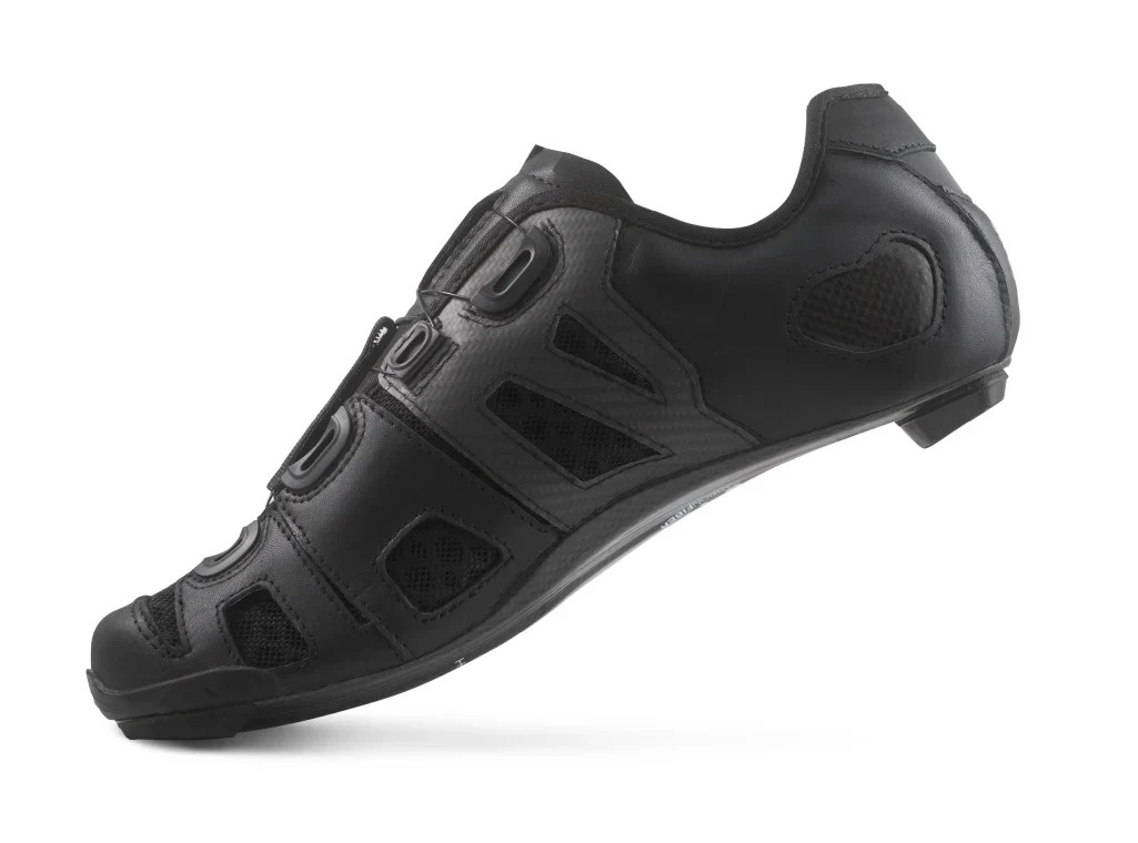 Lake CX242 Road Shoe - Wide - Black-Silver - Image 3