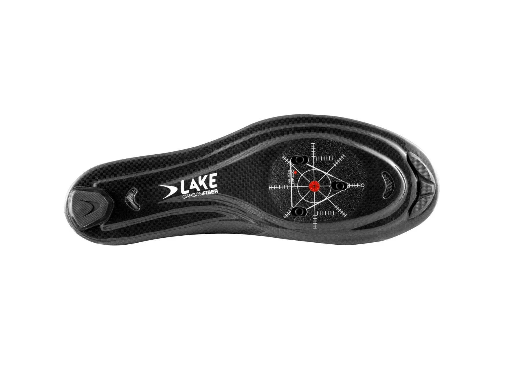 Lake CX242 Road Shoe - Wide - Black-Silver - Image 4