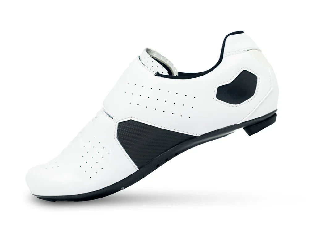Lake CX333 Road Shoe - Wide - White Clarino - Image 3