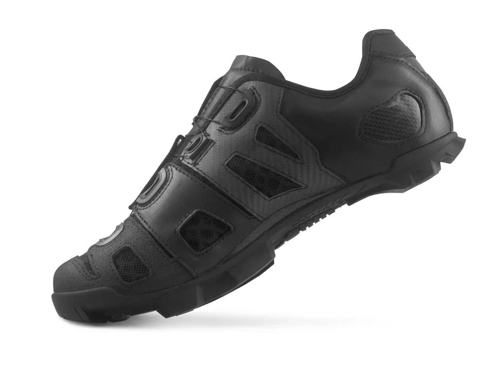 Lake MX242 MTB Shoe - Wide - Black-Silver - Image 3