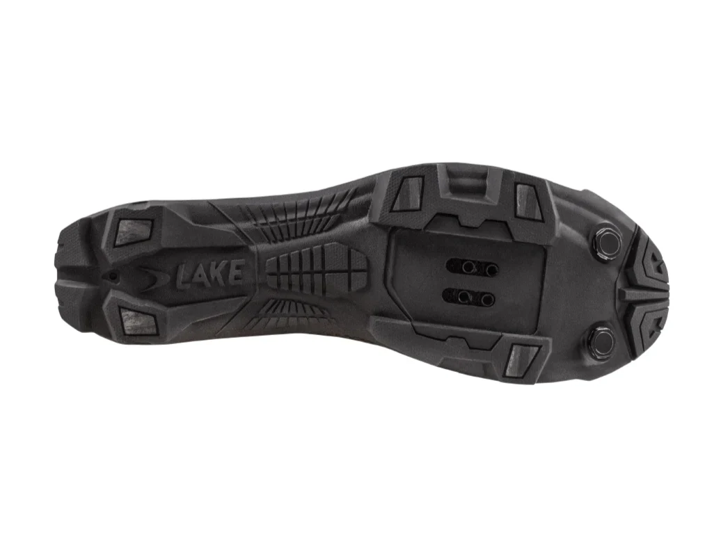 Lake MX242 MTB Shoe - Wide - Black-Silver - Image 4
