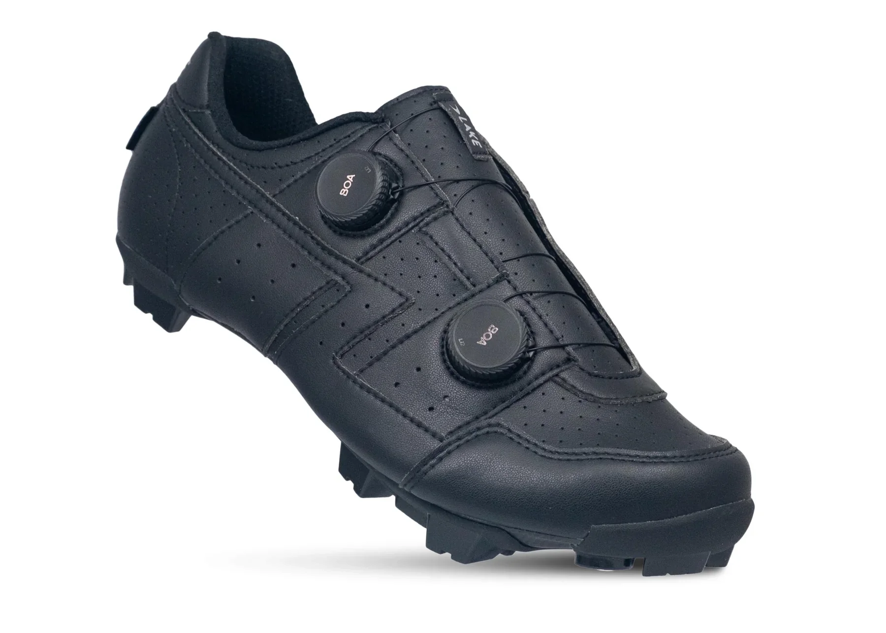 Lake MX30G Gravel Shoe - Wide - Black-Black - Image 2