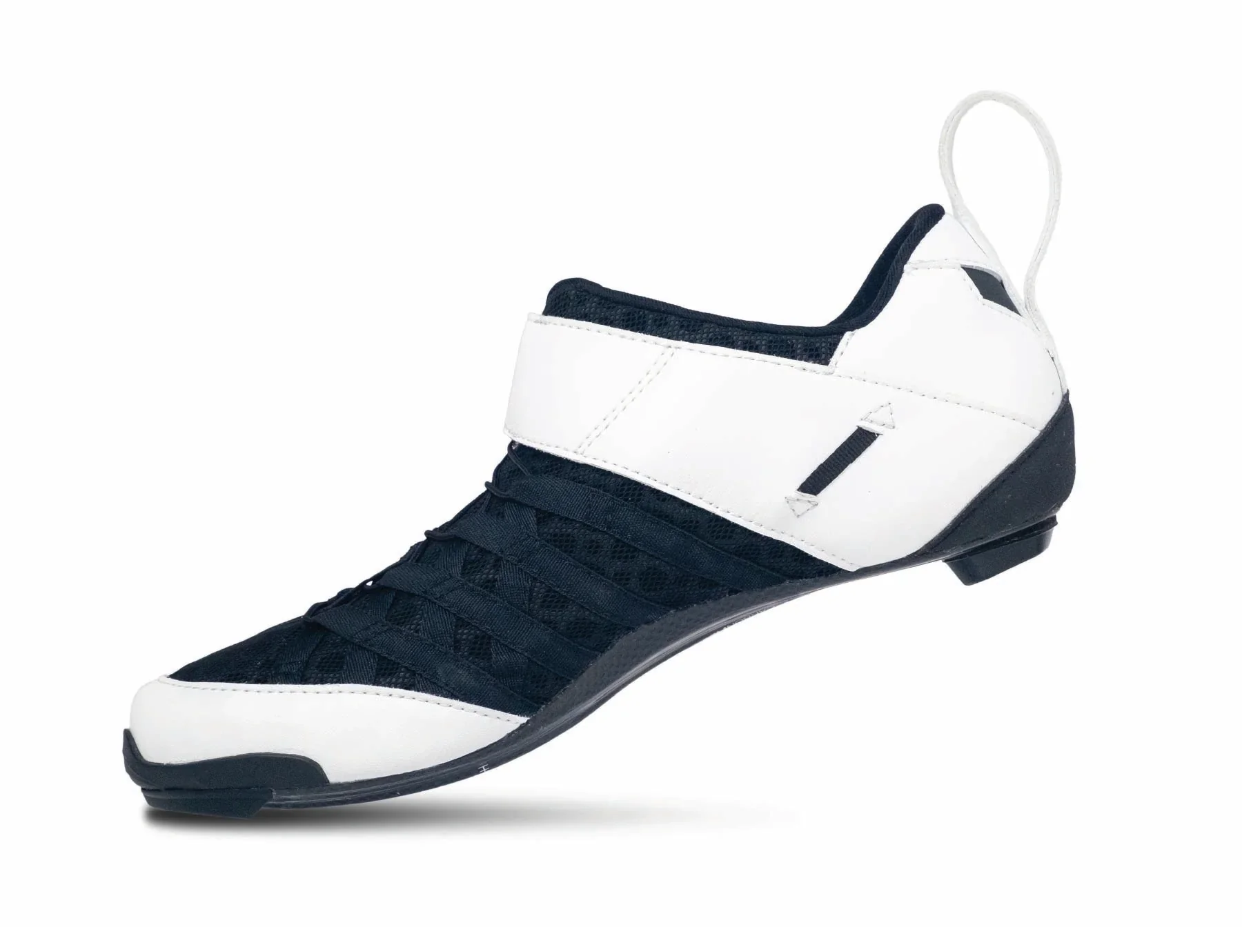 Lake TX224 Comfort Plus Triathlon Shoe - White-Black - Image 3