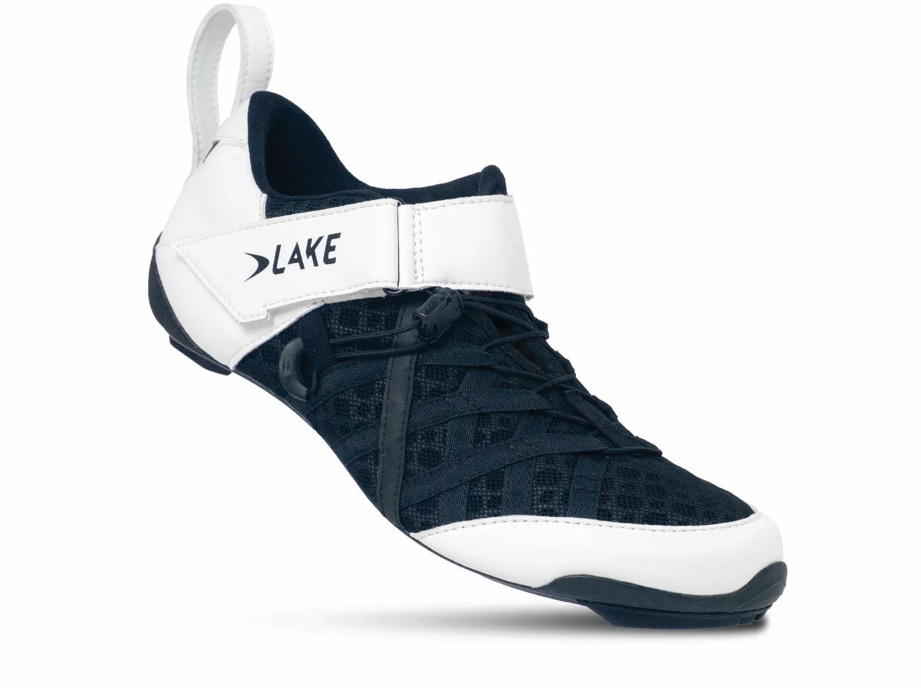 Lake TX224 Competition Triathlon Shoe - White-Black - Image 2