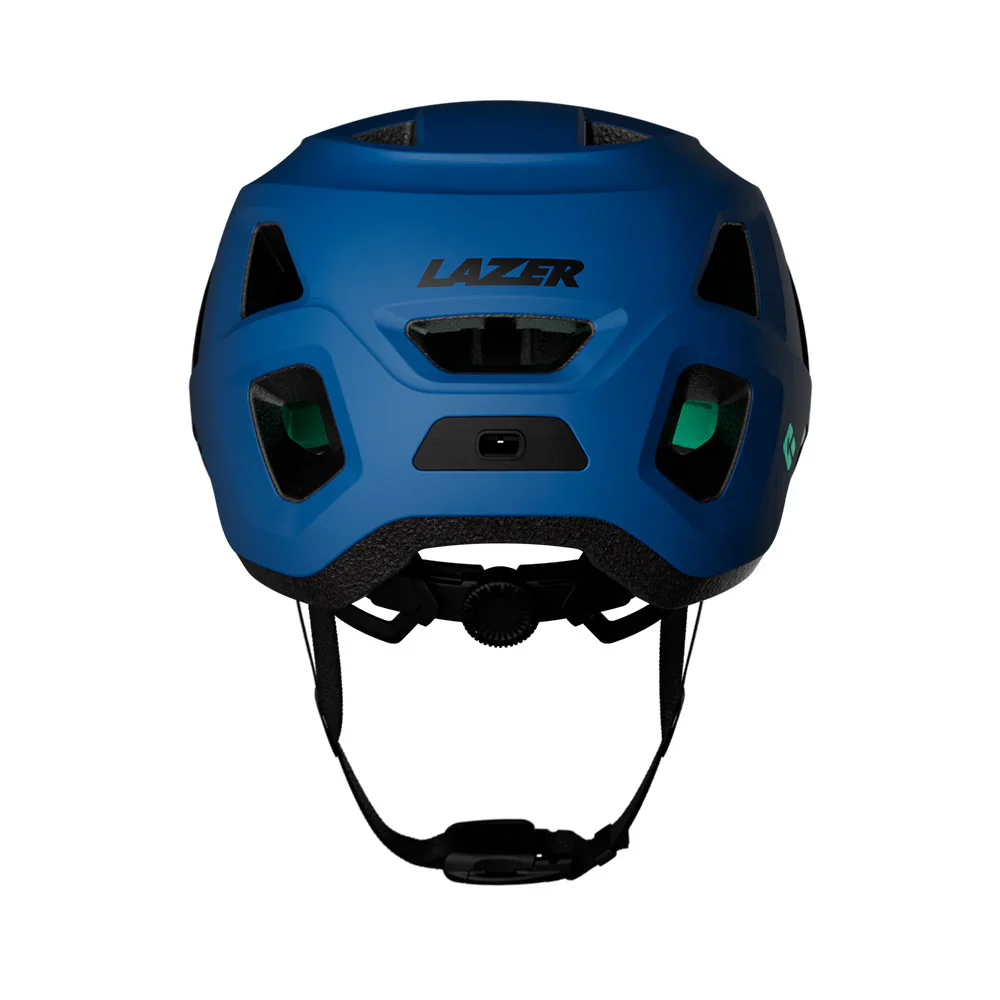 Lazer Finch Kineticore Kids Helmet - Matte Blue Black - Image 4