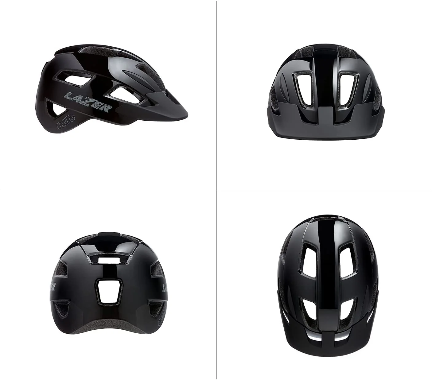 Lazer Gekko MIPS MTB Helmet - Black - 2020 - Image 3