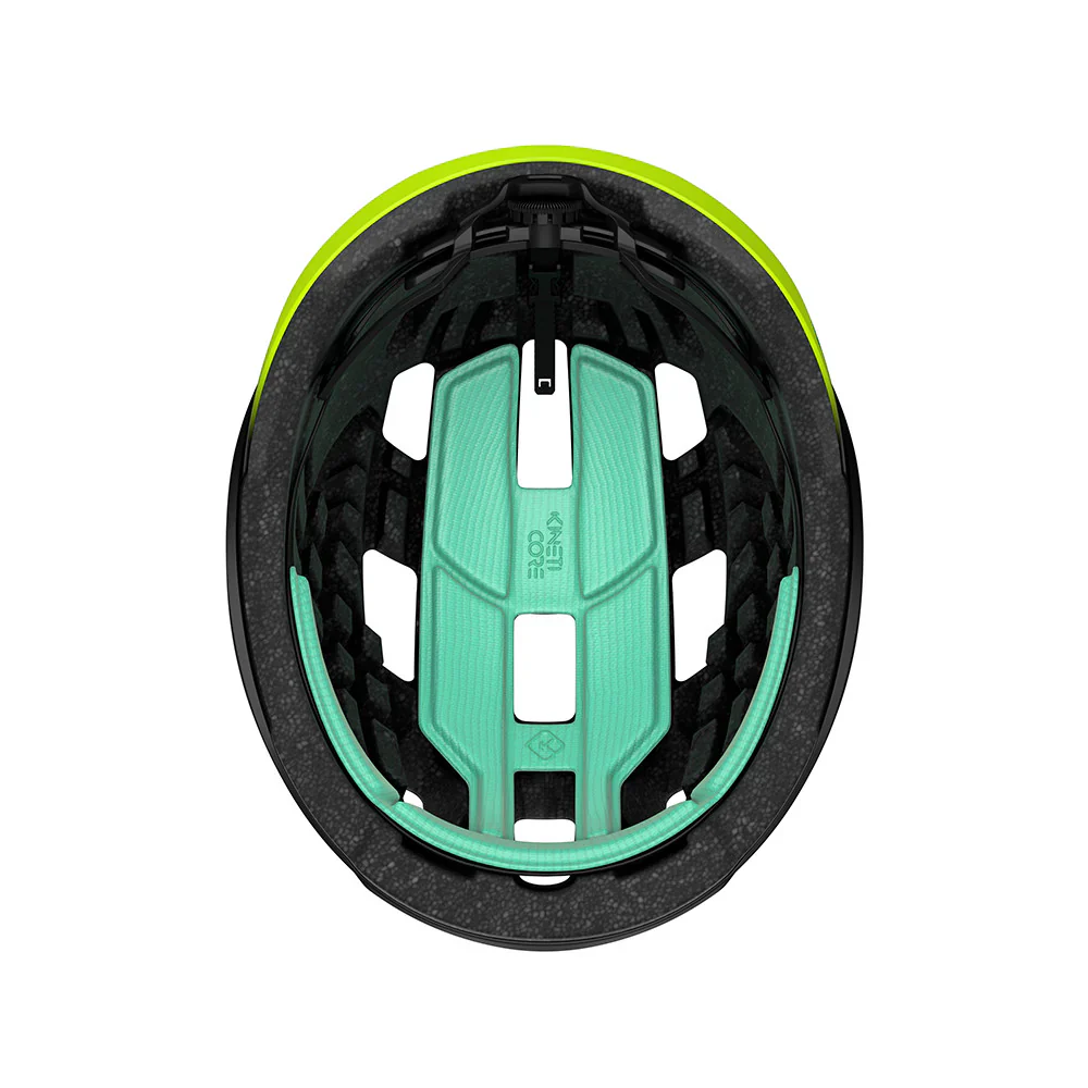 Lazer Tonic Kineticore Road/Gravel Helmet - Black Flash Yellow - Image 6
