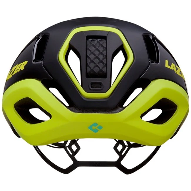 Lazer Vento Kineticore Road/Gravel Helmet - Black Flash Yellow - Image 3