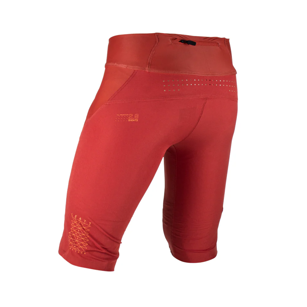 Leatt AllMtn 2.0 MTB Short - Womens - Lava - 2023 - Image 2