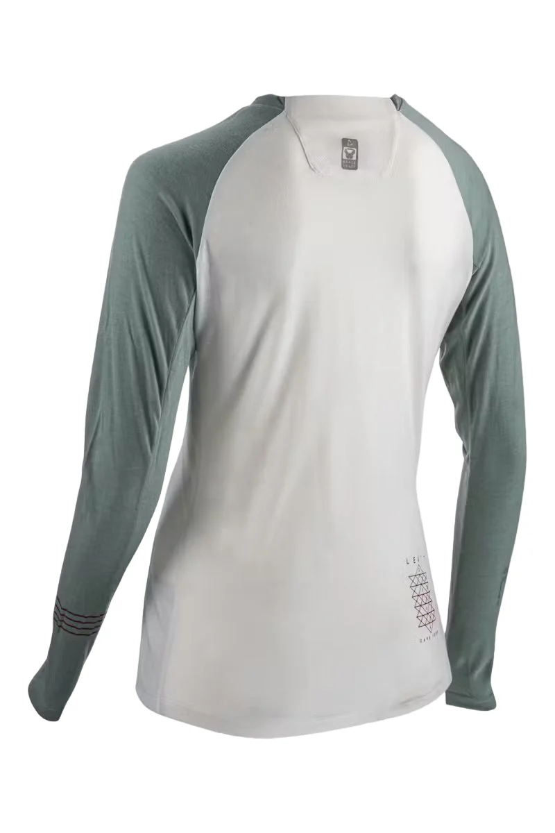 Leatt AllMtn 3.0 Long Sleeve MTB Jersey - Womens - Pistachio - 2023 - Image 3