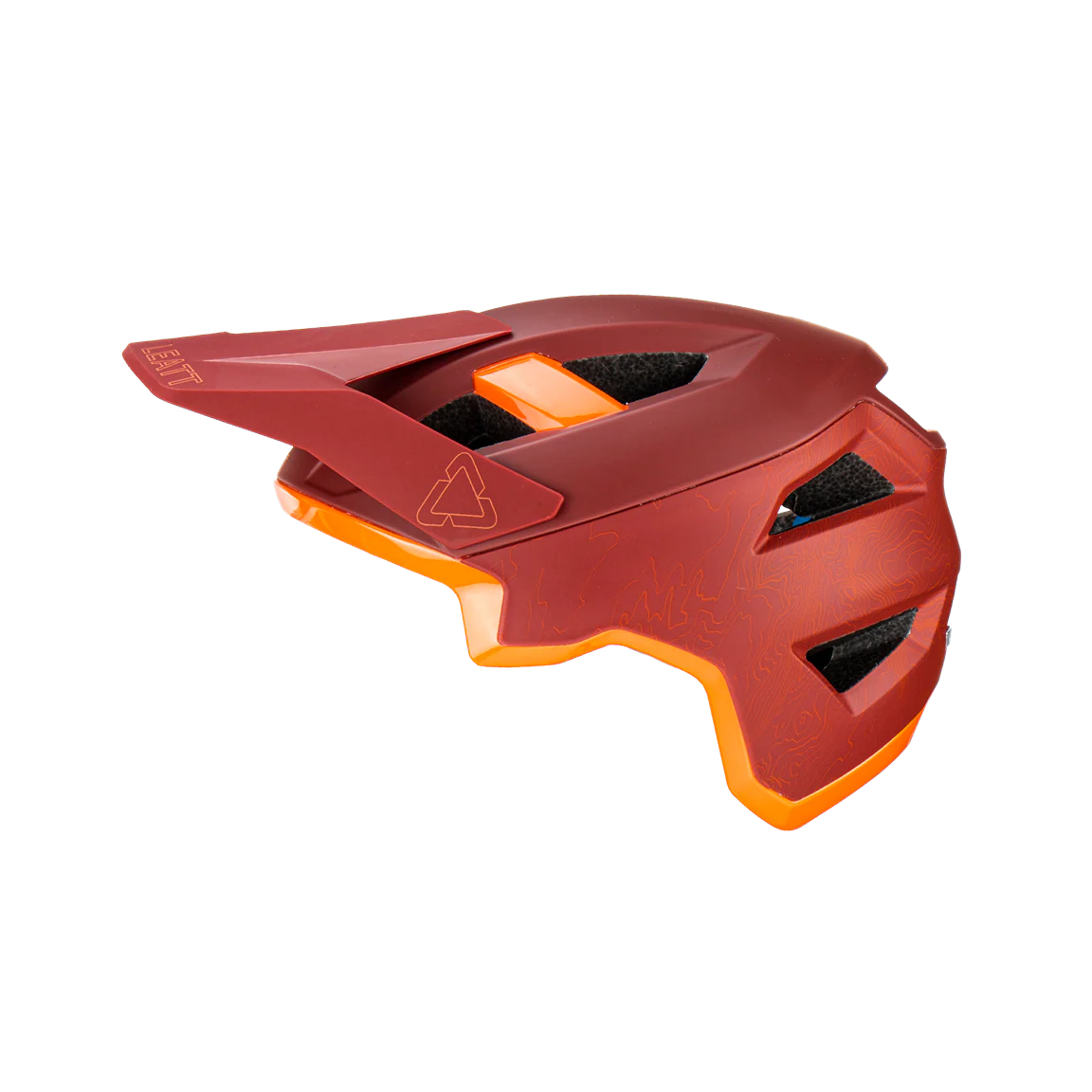 Leatt AllMtn 3.0 MTB Helmet - Lava - Prior Season - Image 3