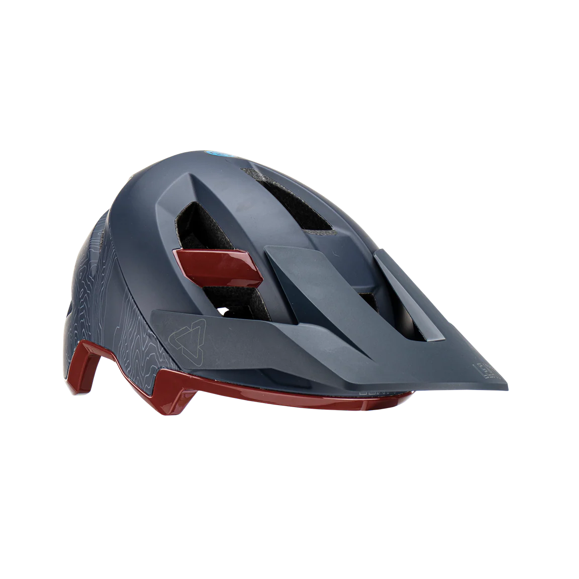 Leatt AllMtn 3.0 MTB Helmet - Shadow - Prior Season - Image 2