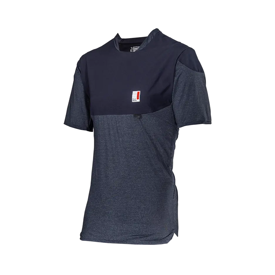 Leatt AllMtn 3.0 Short Sleeve MTB Jersey - Black - 2024 - Image 5