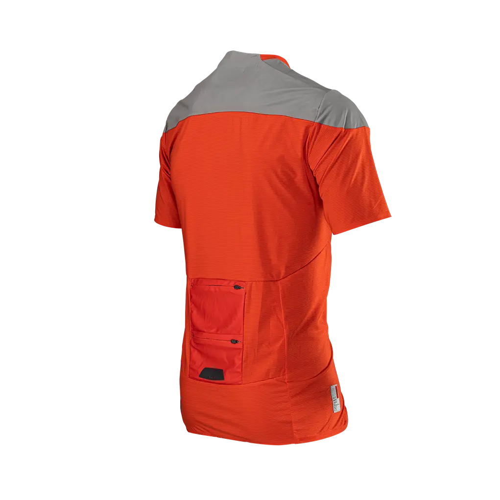 Leatt AllMtn 3.0 Short Sleeve MTB Jersey - Glow - 2024 - Image 2
