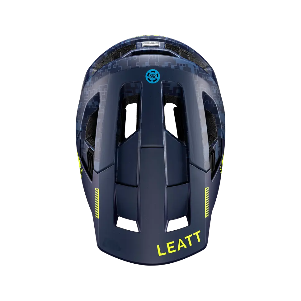 Leatt AllMtn 4.0 MTB Helmet - Blue - 2024 - Image 5