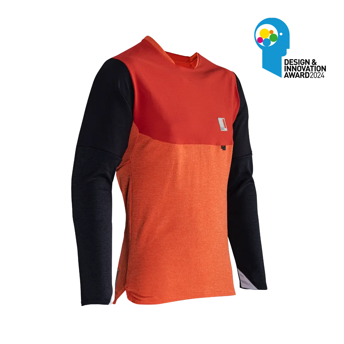 Leatt AllMtn 5.0 Long Sleeve MTB Jersey - Glow - 2024 - Image 2