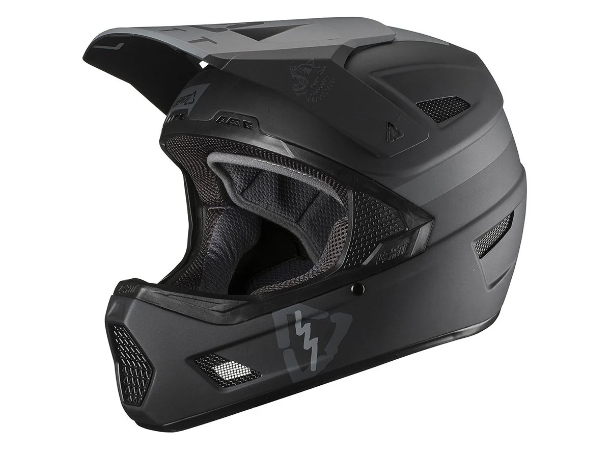 Leatt DBX 3.0 DH V19.2 Full Face Helmet - Black