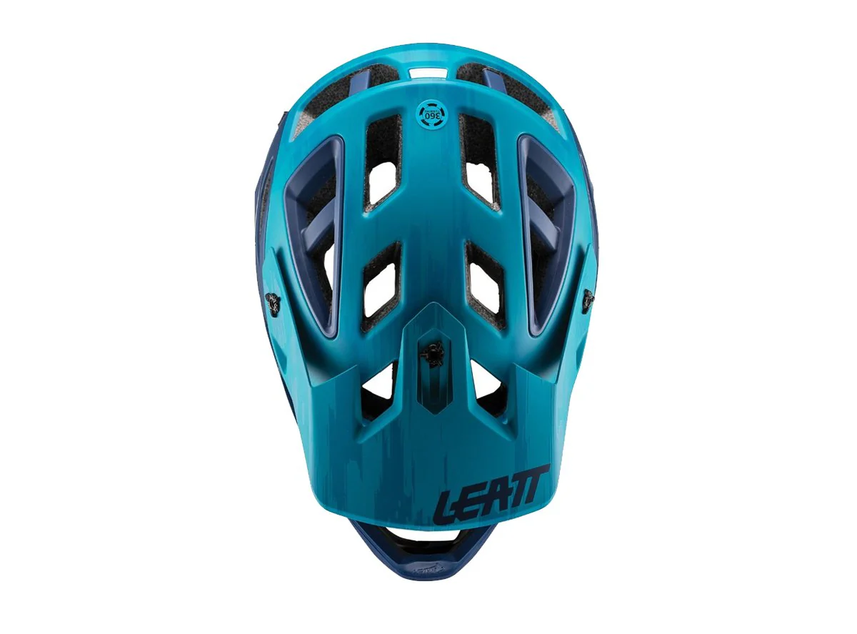 Leatt DBX 3.0 Enduro V19.1 Full Face Helmet - Ink Blue - Image 3